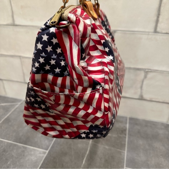 American flag purse handbag bag small red white blue 4th of July patriotic - Picture 3 of 11